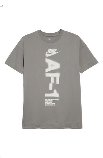 Men's Nike Nsw Heavyweight Af-1 T-shirt - Grey