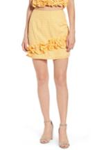 Women's Lovers + Friends Ballard Skirt - Yellow