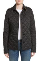 Women's Burberry Frankby Quilted Jacket - Black