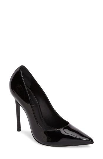 Women's Topshop Gamble Pointy Toe Pump .5us / 37eu - Black