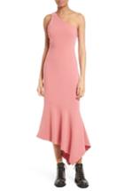 Women's Cinq A Sept Dulcina One-shoulder Flounce Hem Dress