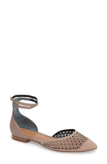 Women's Linea Paolo Drew Perforated Flat .5 M - Pink