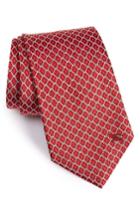 Men's Burberry Clinton Silk Tie, Size - Red
