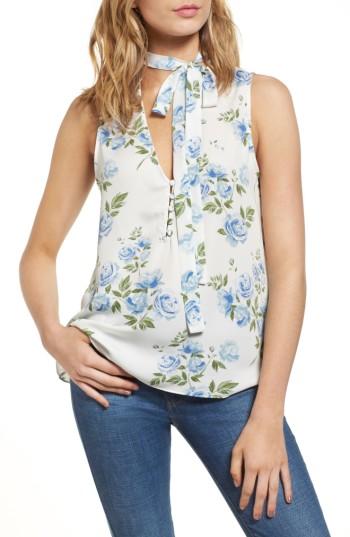 Women's L'academie The '70s Tie Neck Tank