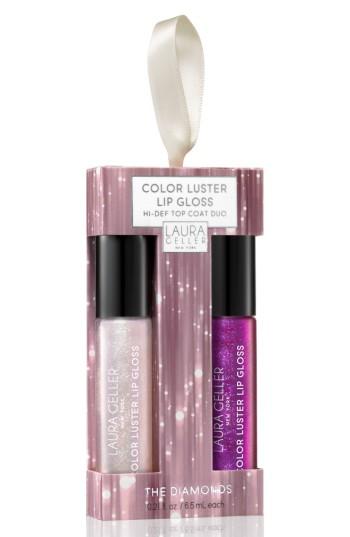 Laura Geller Beauty Color Luster Lip Topper Duo - The Diamonds
