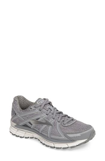 Women's Brooks Adrenaline Gts 17 Running Shoe B - Grey