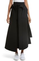 Women's A.w.a.k.e. Asymmetric Panel Skirt Us / 38 Fr - Black
