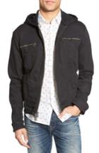 Men's John Varvatos Star Usa Hooded Denim Jacket, Size - Black