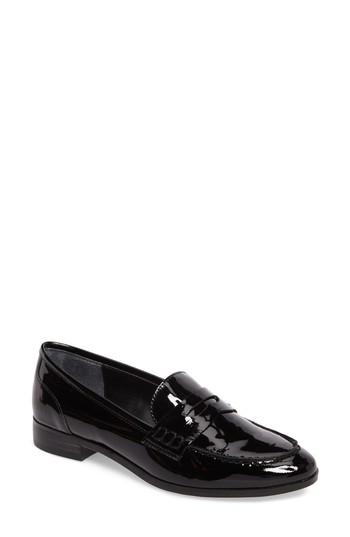 Women's Tony Bianco Georgie Penny Loafer M - Black