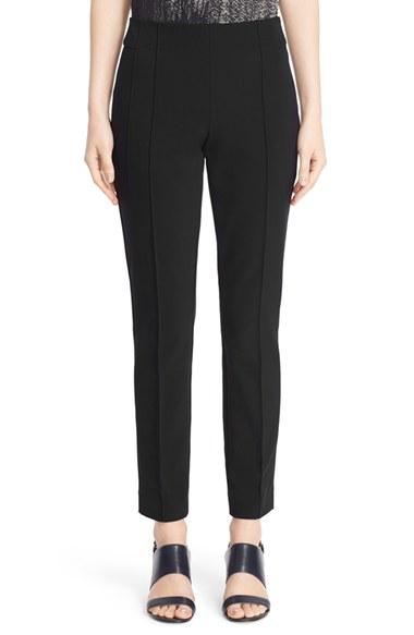 Women's Lafayette 148 New York 'gramercy' Acclaimed Stretch Pants - Black