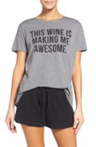 Women's Brunette The Label The Ryan - Wine Lounge Tee