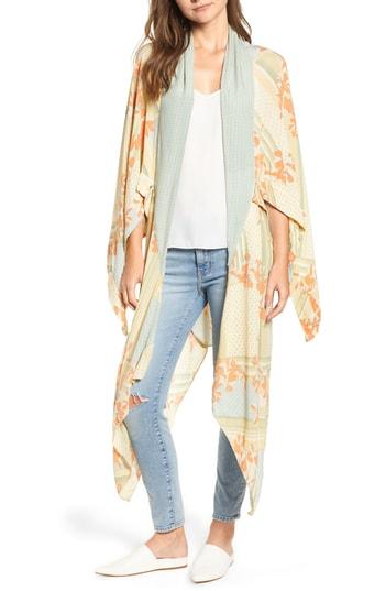 Women's Free People Morning Glory Kimono, Size - White