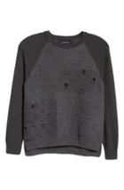 Women's Simone Rocha Patchwork Wool & Cashmere Sweater