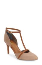 Women's Seychelles Zeal T-strap Pump M - Grey