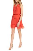 Women's Cupcakes And Cashmere Damien Chiffon Dress - Red
