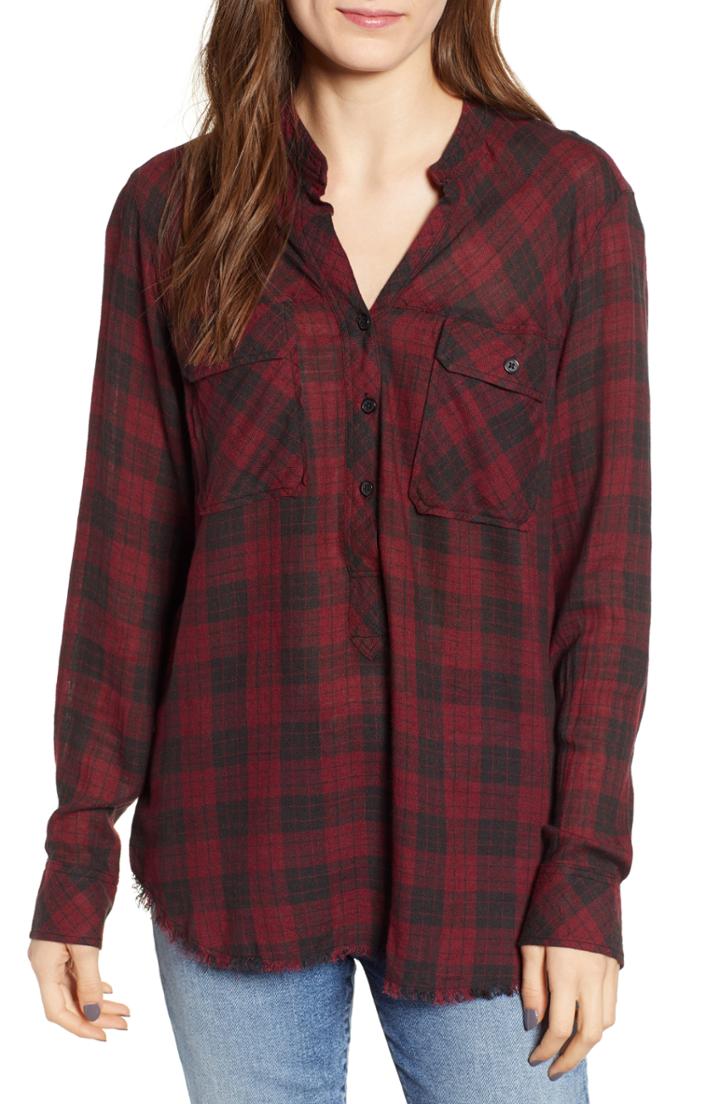 Women's Rails Redding Plaid Shirt - Burgundy