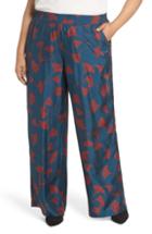 Women's Lafayette 148 New York Hester Silk Wide Leg Pants