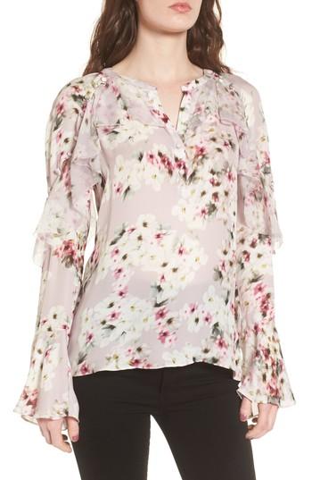 Women's Parker Dixie Silk Blouse - Pink