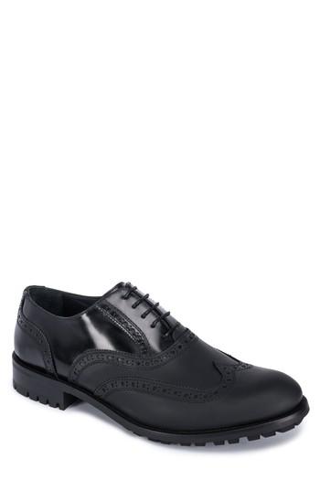 Men's Bugatchi Novara Wingtip M - Black