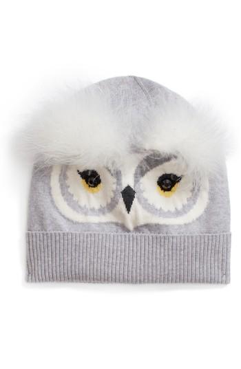 Women's Kate Spade New York Who Me Wool Beanie - Grey