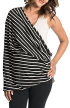 Women's Bun Maternity All Ways Nursing Scarf, Size - Black