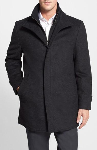 Men's Cardinal Of Canada Wool Jacket, Size - Black