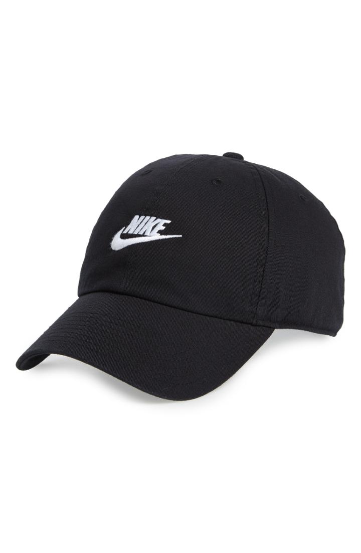 Men's Nike Futura Washed Cap - Black