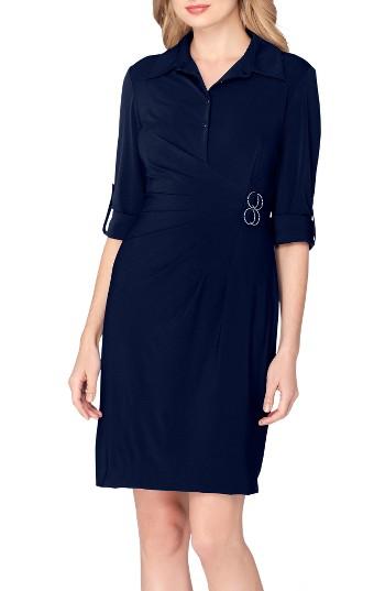 Women's Tahari Jersey Wrap Shirtdress