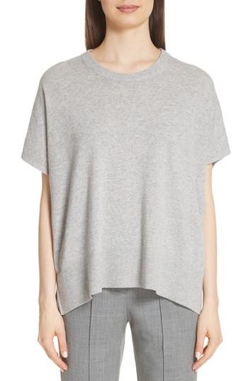 Women's Michael Kors Cashmere Draped Pullover - Grey