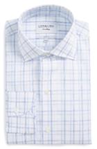 Men's Ledbury Supercore Slim Fit Plaid Dress Shirt