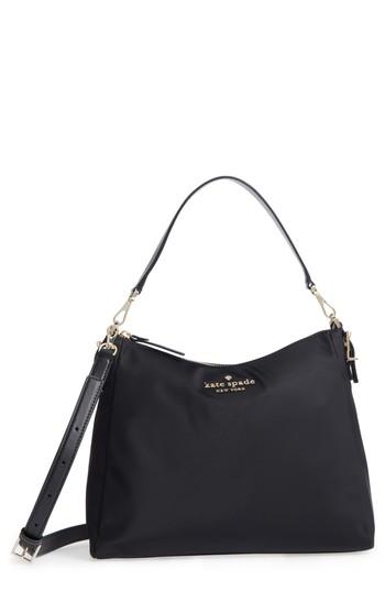 Kate Spade New York Watson Lane - Larkin Convertible Nylon Satchel - Black