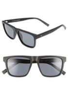 Women's Le Specs The Boss 55mm Rectangle Polarized Sunglasses -