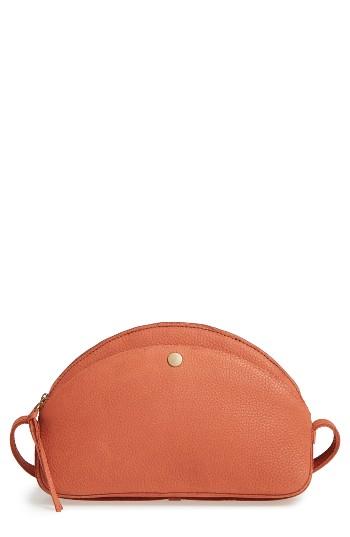 Madewell The Dakota Leather Shoulder Bag - Brown