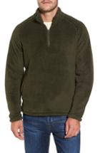 Men's Nordstrom Men's Shop Polar Fleece Quarter Zip Pullover - Green