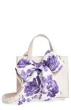 Salvatore Ferragamo Small Leather Satchel With Scarf -
