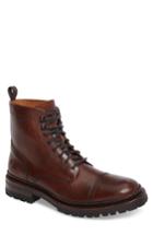 Men's Frye George Cap Toe Boot .5 M - Brown