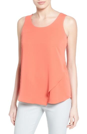 Women's Nic+zoe Promenade Asymmetrical Double Layer Tank