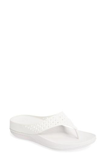 Women's Fitflop(tm) Welljelly Flip Flop M - White