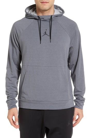 Men's Nike Jordan Sportswear 23 Tech Sphere Hoodie, Size - Grey