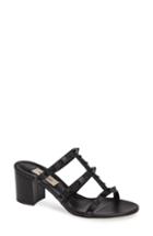 Women's Valentino Garavani Rockstud Slide Sandal .5us / 34.5eu - Black