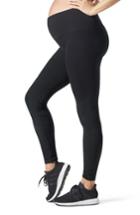Women's Blanqi Sports Support Hipster Contour Maternity Leggings - Black