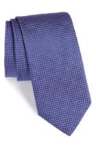 Men's Eton Circle Geometric Silk Tie, Size - Purple