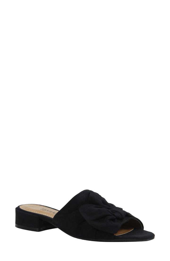Women's J. Renee Sattuck Slide Sandal B - Black