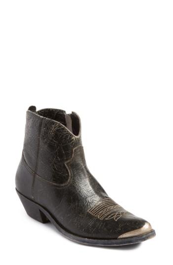 Women's Golden Goose Young Western Boot Eu - Black