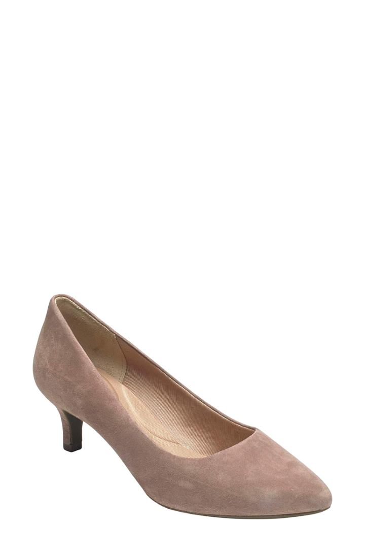 Women's Rockport Total Motion Kalila Pump .5 M - Beige