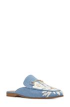 Women's Schutz D'ana Knotted Loafer Mule M - Blue