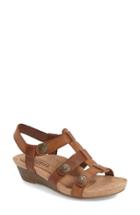 Women's Rockport Cobb Hill 'harper' Wedge Sandal .5 W - Brown