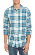 Men's Billabong Freemont Flannel Shirt, Size - Grey