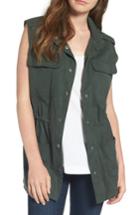 Women's Cupcakes And Cashmere Alvy Utility Vest - Green