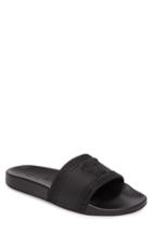 Men's Versace First Line Palazzo Medusa Slide Sandal Us / 46eu - Black